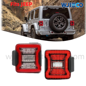 Suitable for Wrangler 7-inch headlights, new Jeep modified headlights, LED headlights with high and low beams, and integrated daytime running and turn signals