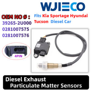 39265-2U000 Diesel Exhaust Particulate Sensor 392652U000 Compatible with Hyundai Tucson 2018-2020 Kia Sportage 2019-2021 Particulate Matter Sensor OEM Replace 0281007575 0281007576