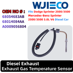 68054683AB 68014084AA A0009056804 EGT Exhaust Gas Temperature Sensor Compatible with 2007-2009 Dodge Sprinter 2500/3500 2010-2020 Mercedes-Benz Sprinter 2500/3500 3.0L V6 Diesel Turbocharged