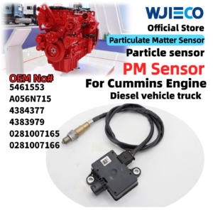 5461553 A056N715 0281007165 0281007166 Diesel Exhaust Sensor  Particulate Matter Sensor  PM Sensor  Fits For Cummins Diesel Engines   Diesel Car