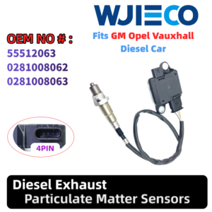 55512063 Diesel Exhaust Particulate Sensor Matter PM Sensor For GM VAUHALL OPEL OEM Replace 0281008062 0281008063
