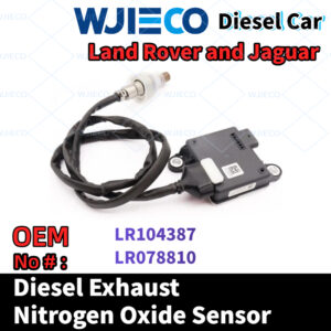 WJIECO Nitrogen Oxide NOx Exhaust Sensor, Replace OEM LR104387 LR078810, Compatible with Jaguar Land Rover Diesel Vehicles SCR Emission System