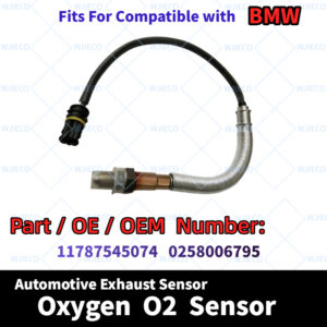 For BMW Oxygen Sensor 11787545074 0258006795 OEM Number WJIECO Brand BMW 325i 2.5L 2004-2012 Oxygen Sensor(Rear)
