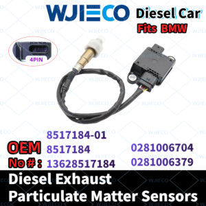 BMW Particulate Matter Sensor OE 8517184-01 8517184 13628517184  WJIECO Brand Bosch OEM 0281006704 0281006379  DPF Soot Sensor Compatible BMW MINI Diesel Car