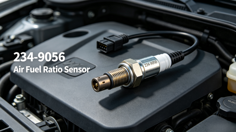 WJIECO 234-9056 Air Fuel Ratio Oxygen Sensor | 5-Wire Heated Wideband Upstream O2 Sensor